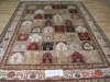 top quality hand knotted silk carpet