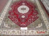 top quality hand knotted silk carpet