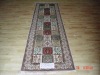 top quality handmade pesian design silk door rug