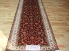 top quality handmade pesian design silk rug
