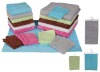 towel set including bath towel and gloves