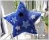 toy & dolly pillow   pentacle sharp  in blue
