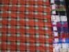 tr polyester rayon yarn dyed fabrics check shirt