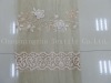 transparent beautiful and modern living room curtain fabric