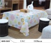 transparents printed pvc table cover