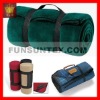 travel blanket with handle
