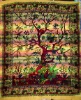 tree life printed bedsheets