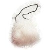 trendy noble sheep fur shoulder bag