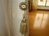 tribal cotton decorative bead curtain tassel with crystal
