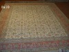 turkish 100%natural silk handknotted silk carpet