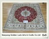 turkish 6x6 chinese handmade spun silk floor carpet