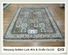 turkish 6x9 chinese handmade spun silk floor  carpets