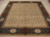 turkish handmade silk carpet