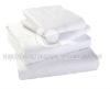twill or satin polycotton dyed bedding set