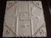 unicolor embroidery   table cloth