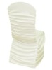 universal chair cover factory,CTS791,pleated style,200GSM best lycra fabric