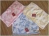 untwisted bamboo fiber printing face towel