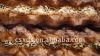 upholstery 100%polyester knitting plush car seat fabric