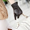 valentine day and new year gifts winter gloves Dark Brown (L085NC)