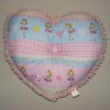 valentine lace heart pillow/cushion