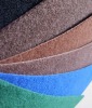 velour colorful carpet nonwoven