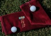 velour custom embroidery logo golf towel