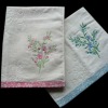 velour jacquard towel