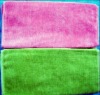 velour plain face towel