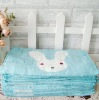 velour printed cotton terry towels