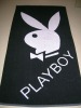 velour printed sports beach towel