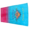 velour reactive printed beach towel