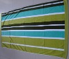 velour stripe beach towel