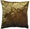 velour throw pillow velvet cushion yellow cushions