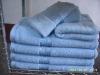 velvet bath towel with satin file