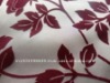 velvet fabric floral