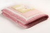 velvet patchwork baby bed quilt