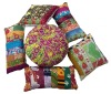 vintage kantha patchwork cushion covers