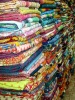 vintage sari handmade quilt