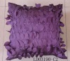 violet cushion for home fashion