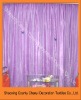 violet sheer curtain panels