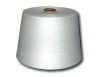 virgin Bleach White polyester spun yarn for knitting