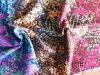 viscose challie printed fabric