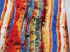 viscose open -end  knitted    jersey printed  fabric