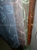 voile crystal curtain fabric