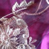 voile embroidery curtain