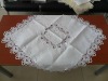 vonyl lace tablecloth polyester table cover