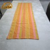 warm littering stripe dyed polyester cotton table cloth table linen