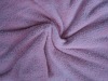 warp knitting High quality plain dyed shu velveteen blanket