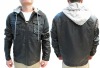 washed men pu leather jackets