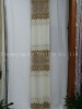 water soluble blackout curtain fabric with embroidery